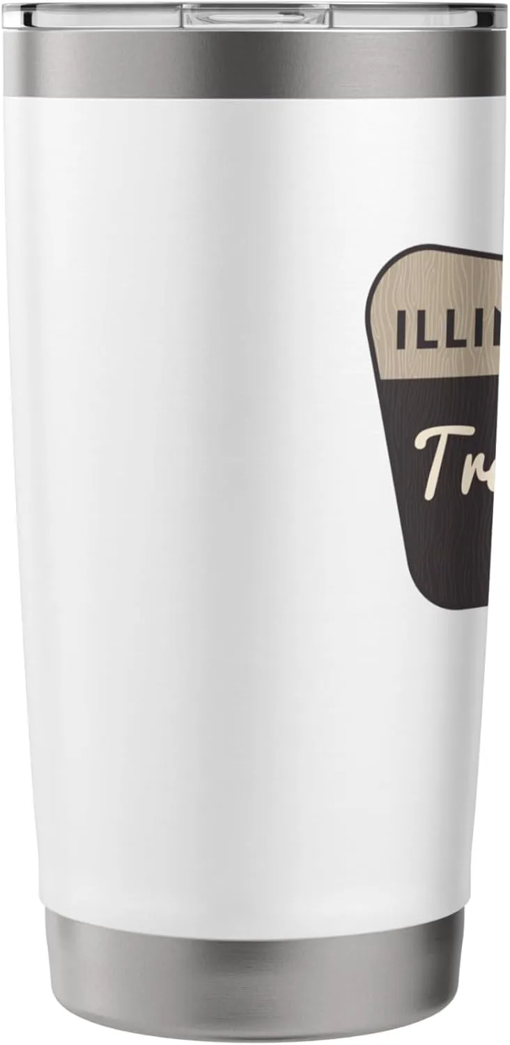 Trail of Tears State Forest Illinois Welcome Sign Vacation Stainless Steel Insulated Tumbler