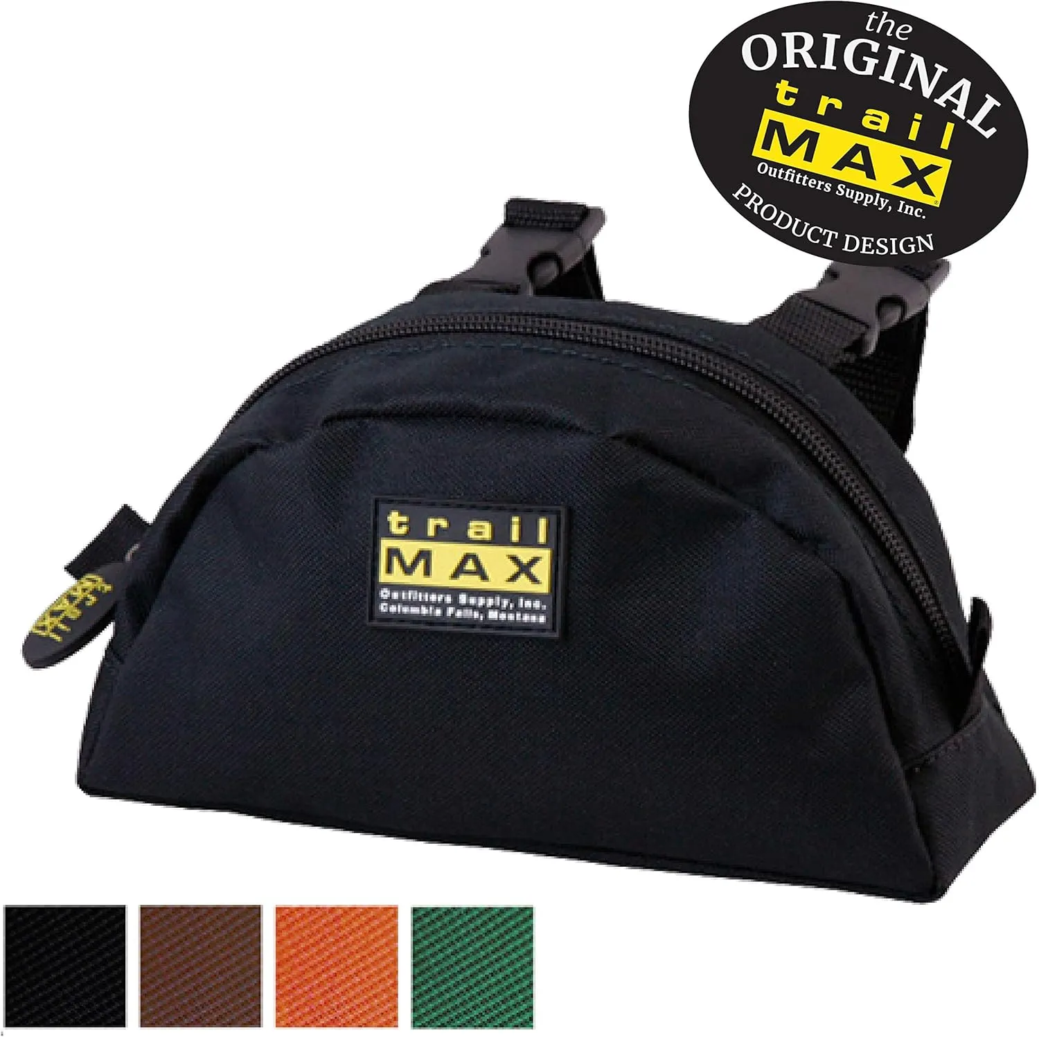 TrailMax Original Pommel Pocket Saddle Bag for Western & Endurance Saddle Horn Bags; Cellphone Pommel Pocket for Trail Riding