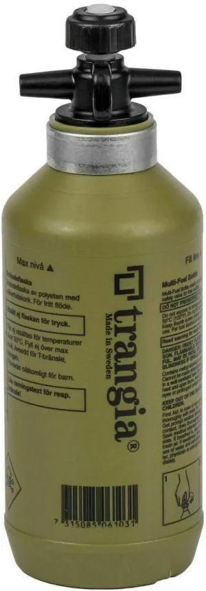 trangia Fuel Bottle Olive 0.3L Polyethylene Fuel Bottle (Olive Color) [Parallel Import]