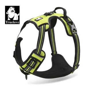 True Love Adjustable Dog Harness TLH5651 - Neon Yellow