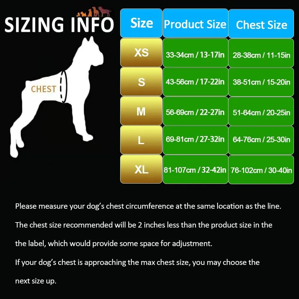 Truelove Soft Front Dog Harness .Reflective No Pull Harness with Handle and 2 Leash Attachments