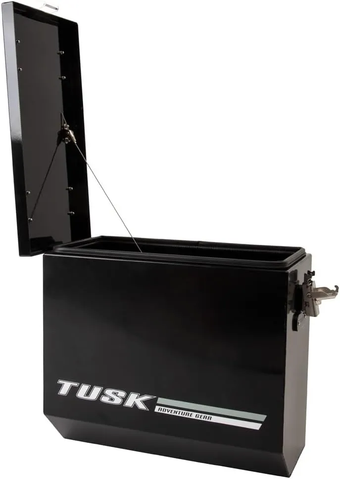 TUSK Aluminum Panniers V2 Medium Black