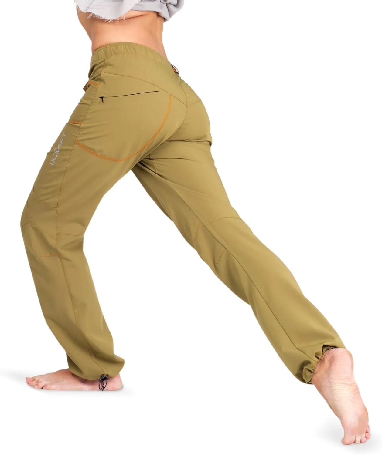 Ucraft “Xlite” Women's Rock Climbing Pants | Lightweight Joggers for Women
