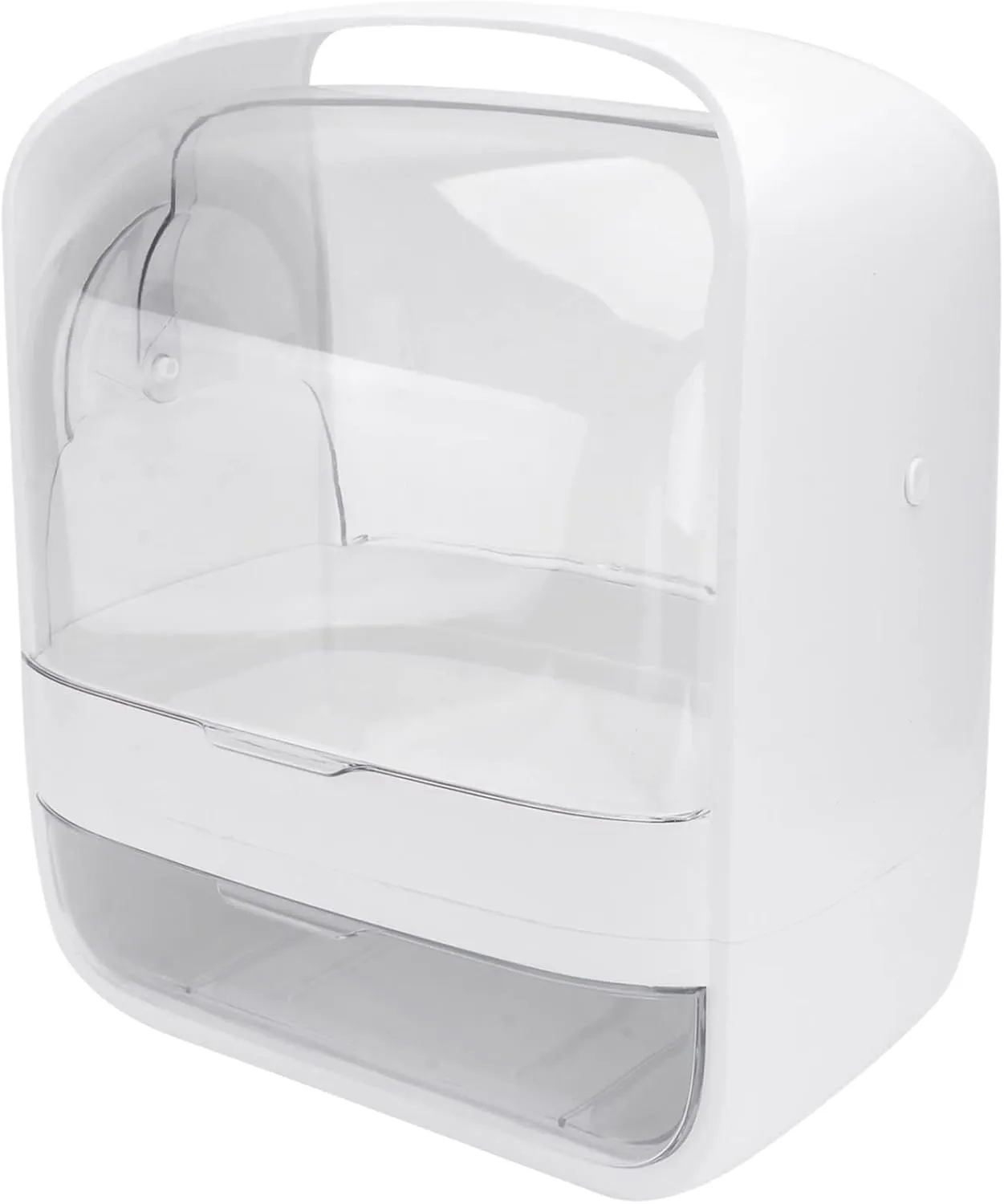 Vaguelly 1PC Box Compact Skin Care Storage Box Stylish Organizer for Bedroom Bathroom and Vanity Durable and Odorless Neat Cosmetics and Bathroom Storage