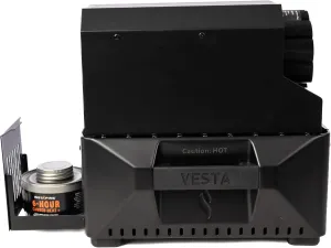 VESTA Self-Powered Camping Indoor/Outdoor Heater & Stove (Compact, Off-Grid, Emergency)