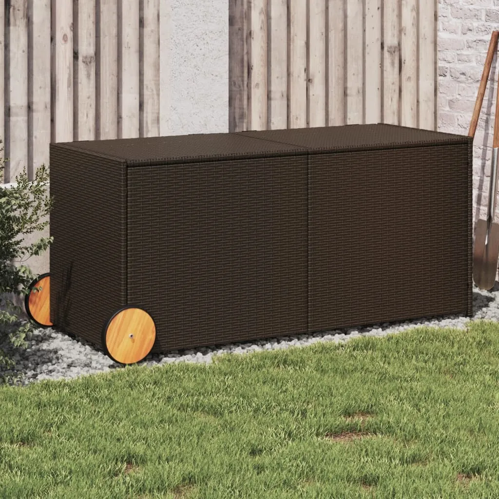 vidaXL Outdoor Storage Deck Box Chest Cabinet for Patio Cushions Garden Tools