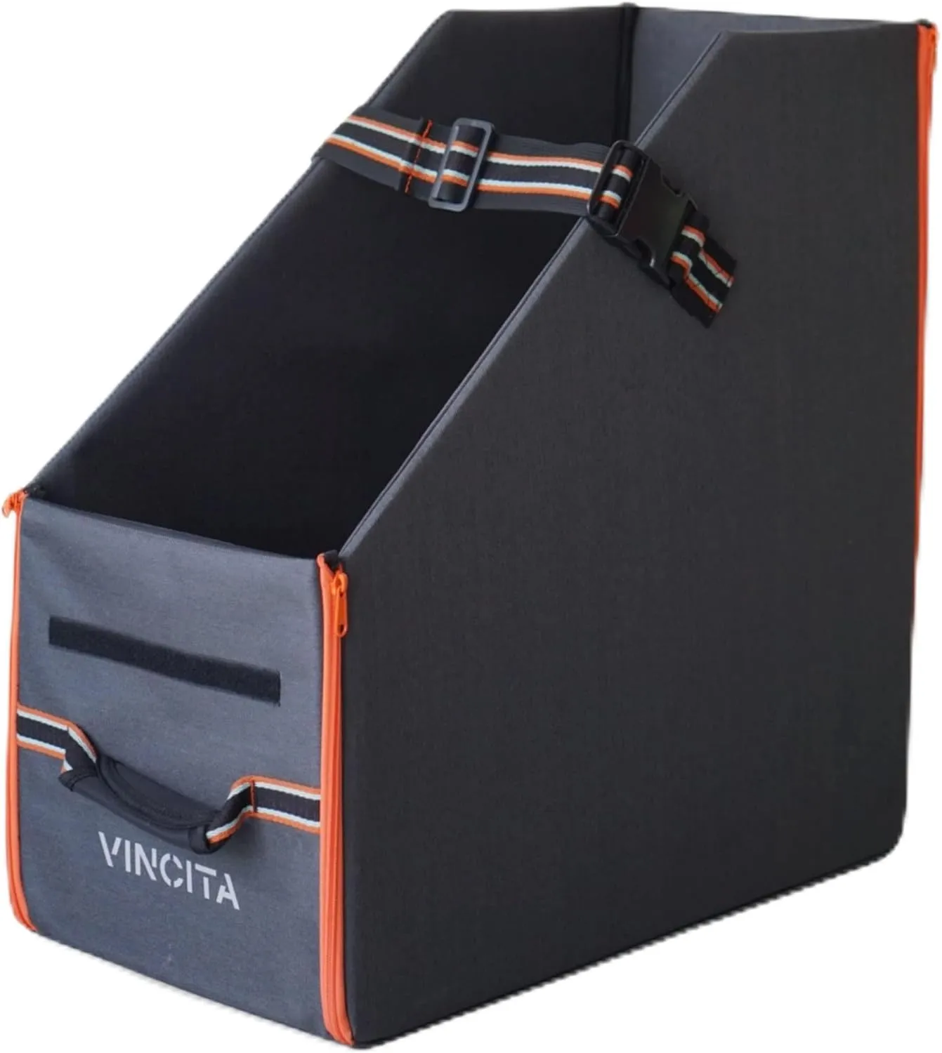 Vincita Keeper Box for Brompton Folding Bicycle - Folding Bike Storage Solution - Suitable For Brompton Bike - Keep The Bike Vertical In The Car Trunk To Save Space And Avoid Damange - Integrated Cover Included