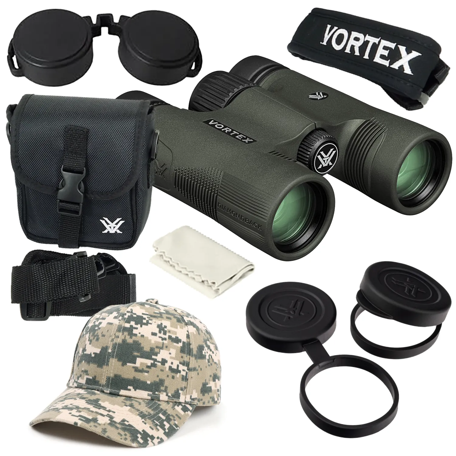 Vortex Optics Diamondback HD 10x28 Binocular (DB-211)