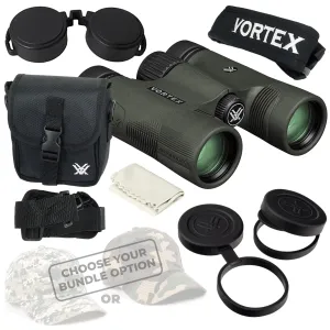 Vortex Optics Diamondback HD 8x28 Binocular with Free Hat Bundle