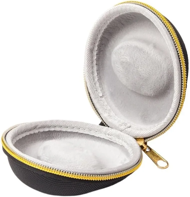Watch Travel Case – Zipper Case Storage And Organizer For Men And Women, Portable Watch Organizer Waterproof Watch Box Fits All Wristwatches & Smart Watches Up To 50mm(Golden)