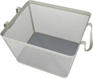 Waterproof Foldable Laundry Basket PEVA Material Laundry Hamper for Living Room, Bedroom, and Bathroom (gray, 60L)