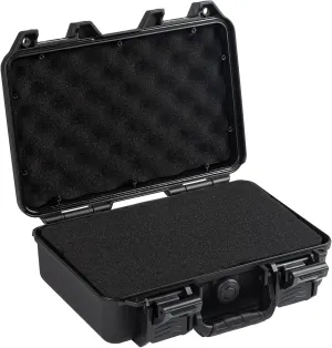 Waterproof pistol hard case with Protective Foam Padding, TSA approved gun case for air travel