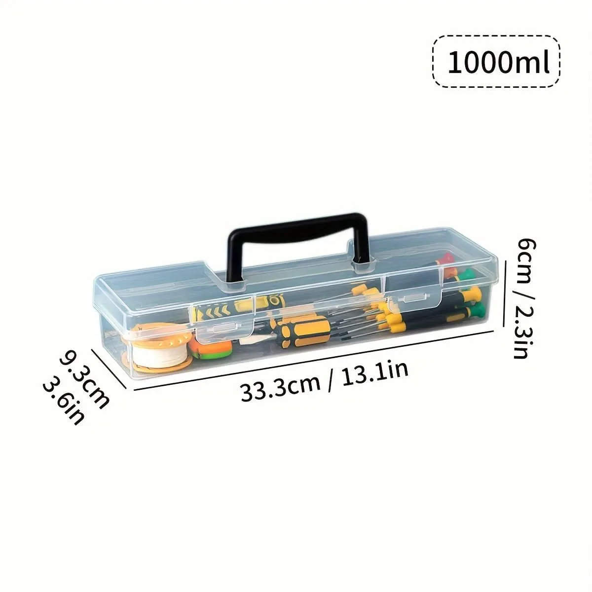 Waterproof Transparent Plastic Tool Storage Box