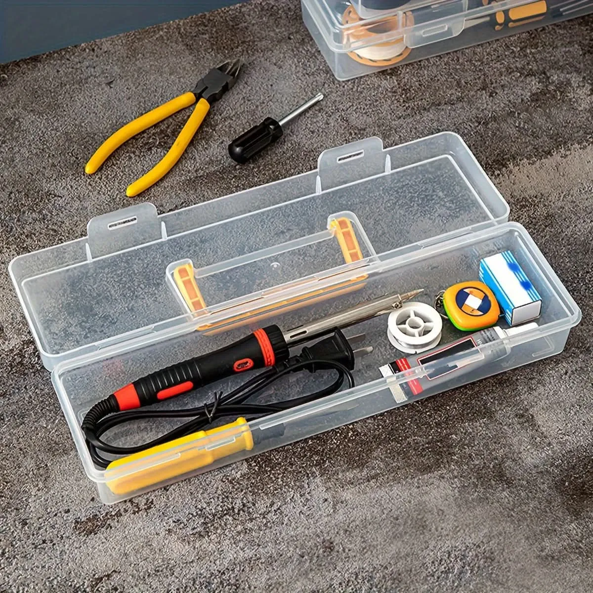 Waterproof Transparent Plastic Tool Storage Box