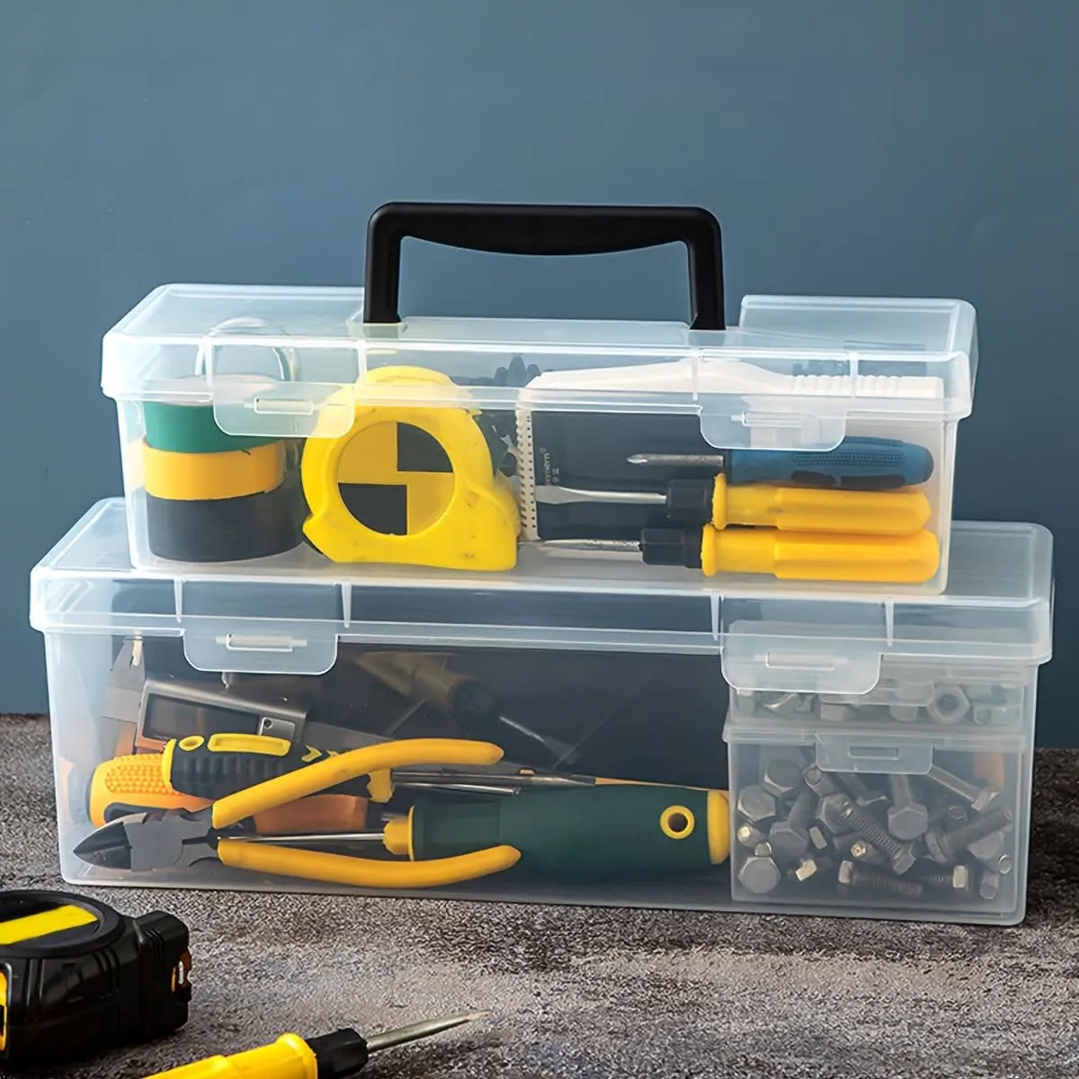 Waterproof Transparent Plastic Tool Storage Box