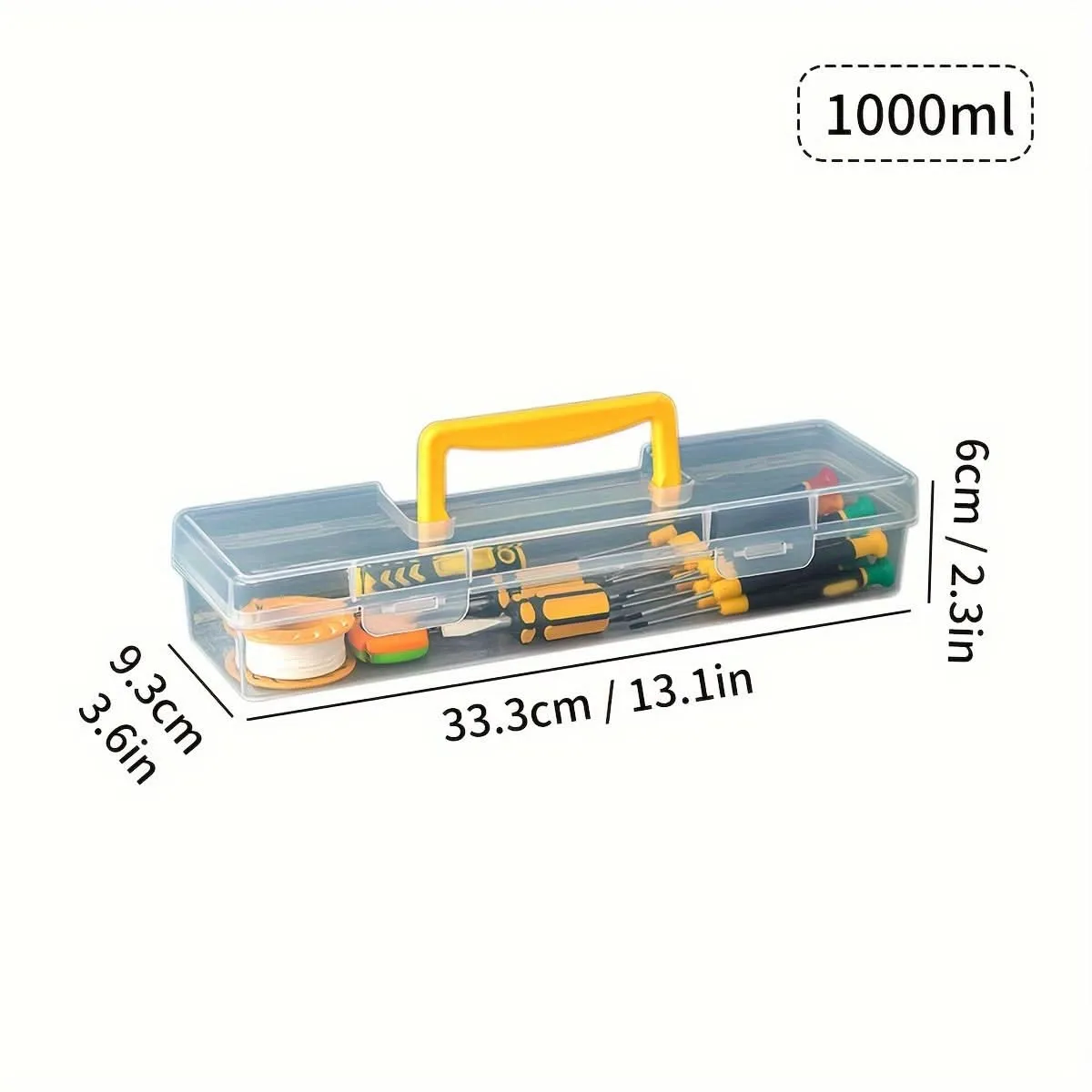 Waterproof Transparent Plastic Tool Storage Box