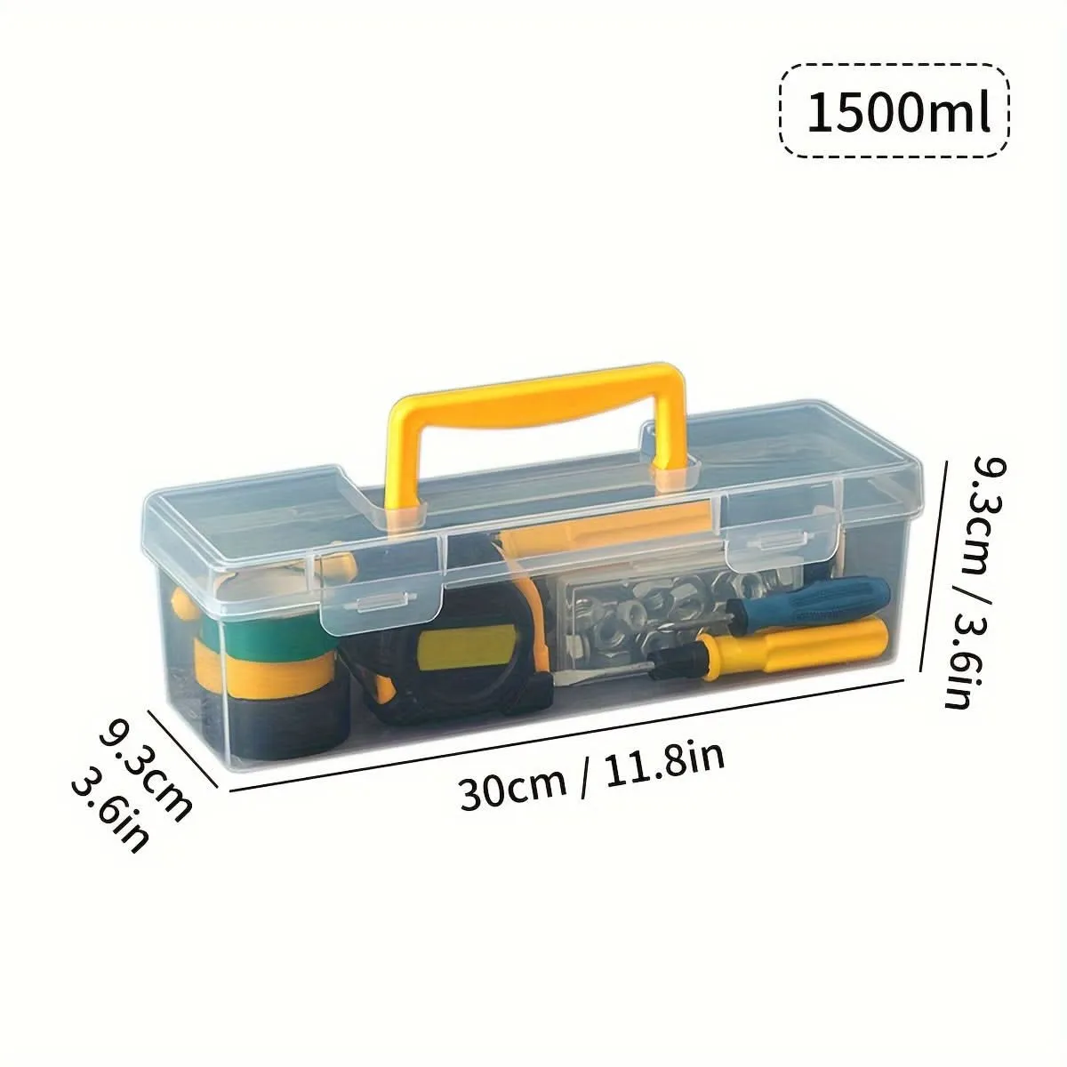 Waterproof Transparent Plastic Tool Storage Box