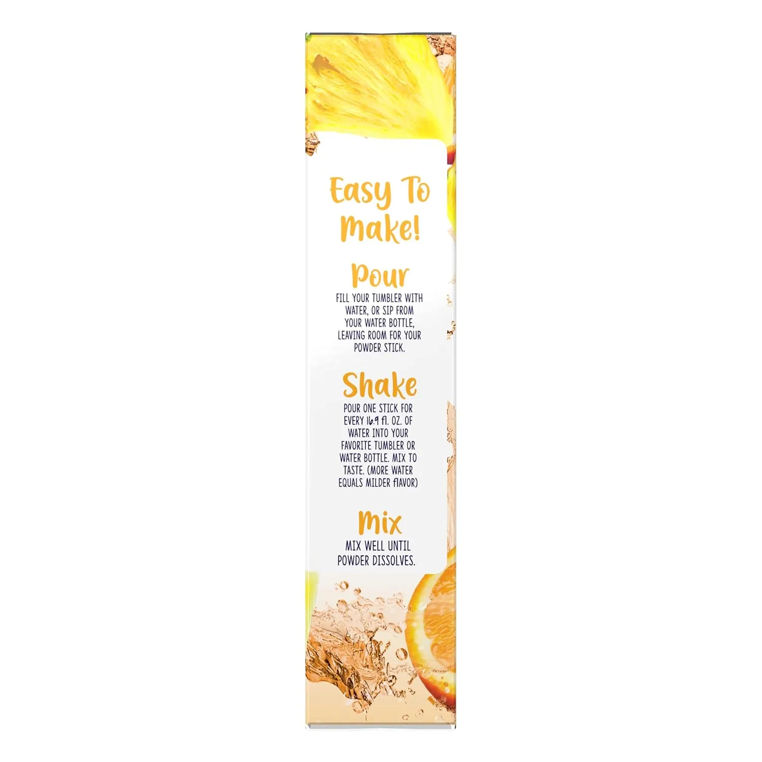 Welch's Singles To Go Water Drink Mix - Powder Sticks, 12 Boxes with 6 Packets Each - 72 Total Servings, Orange Pineapple, Pack of 12