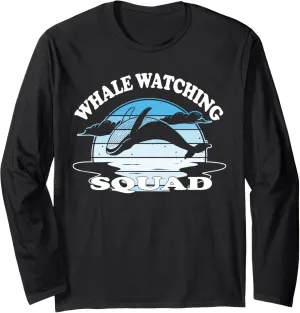 Whale watching Squad Long Sleeve T-Shirt