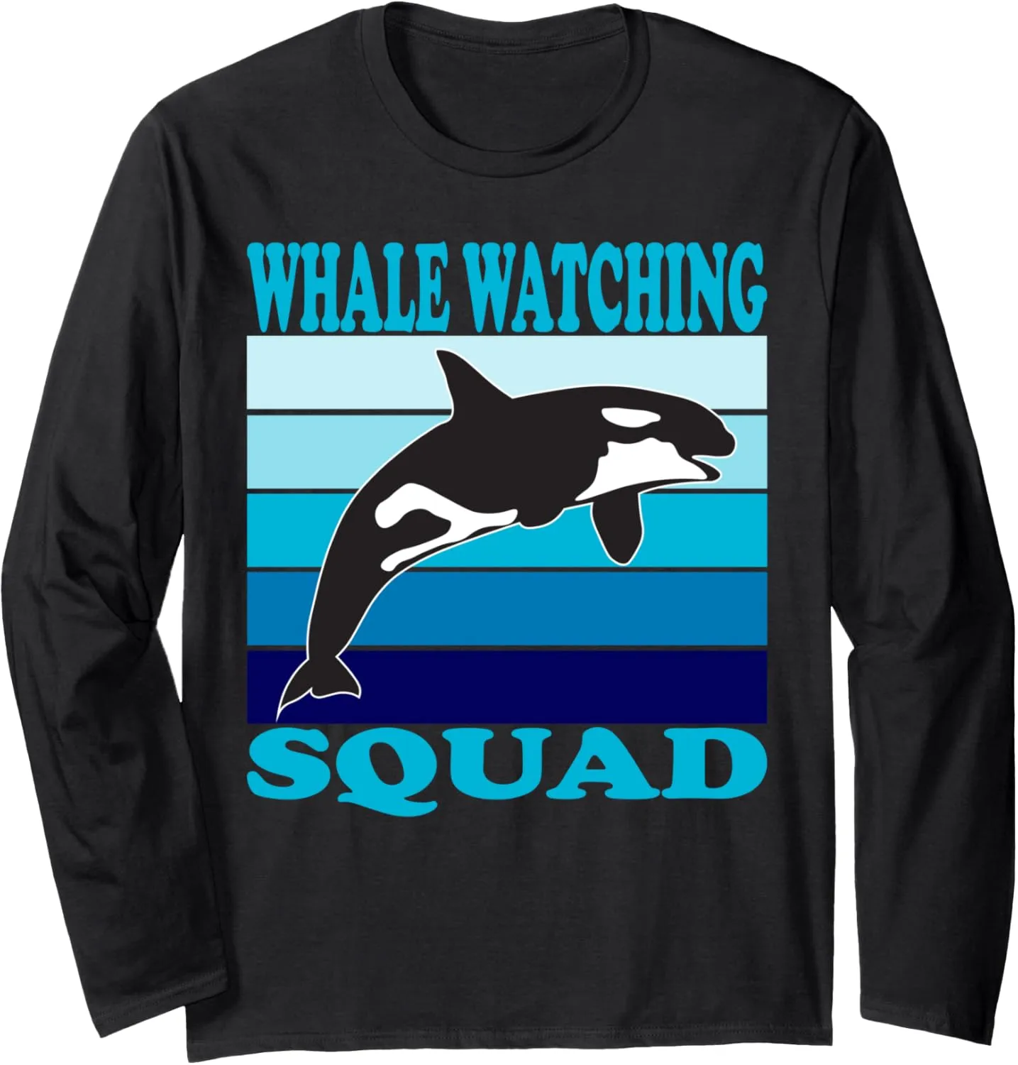 Whale watching Squad Long Sleeve T-Shirt