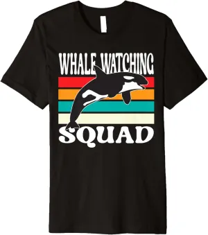 Whale watching Squad Premium T-Shirt
