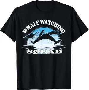 Whale watching Squad T-Shirt