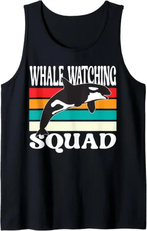 Whale watching Squad Tank Top