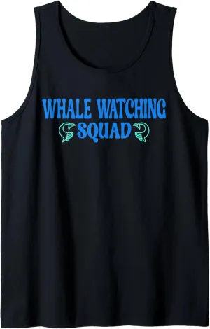 Whale watching Squad Tank Top