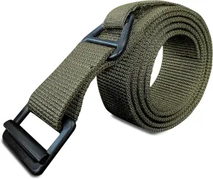 WOLF TACTICAL Everyday Riggers Belt - Tactical 1.75” Nylon Web Belt for CQB, CCW