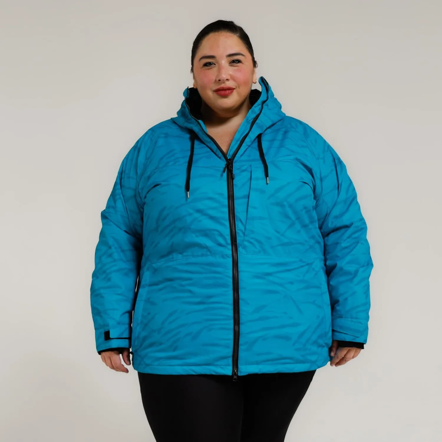 Womens Plus Size 1X-6X Trust Snowboarding Ski Coat Jacket
