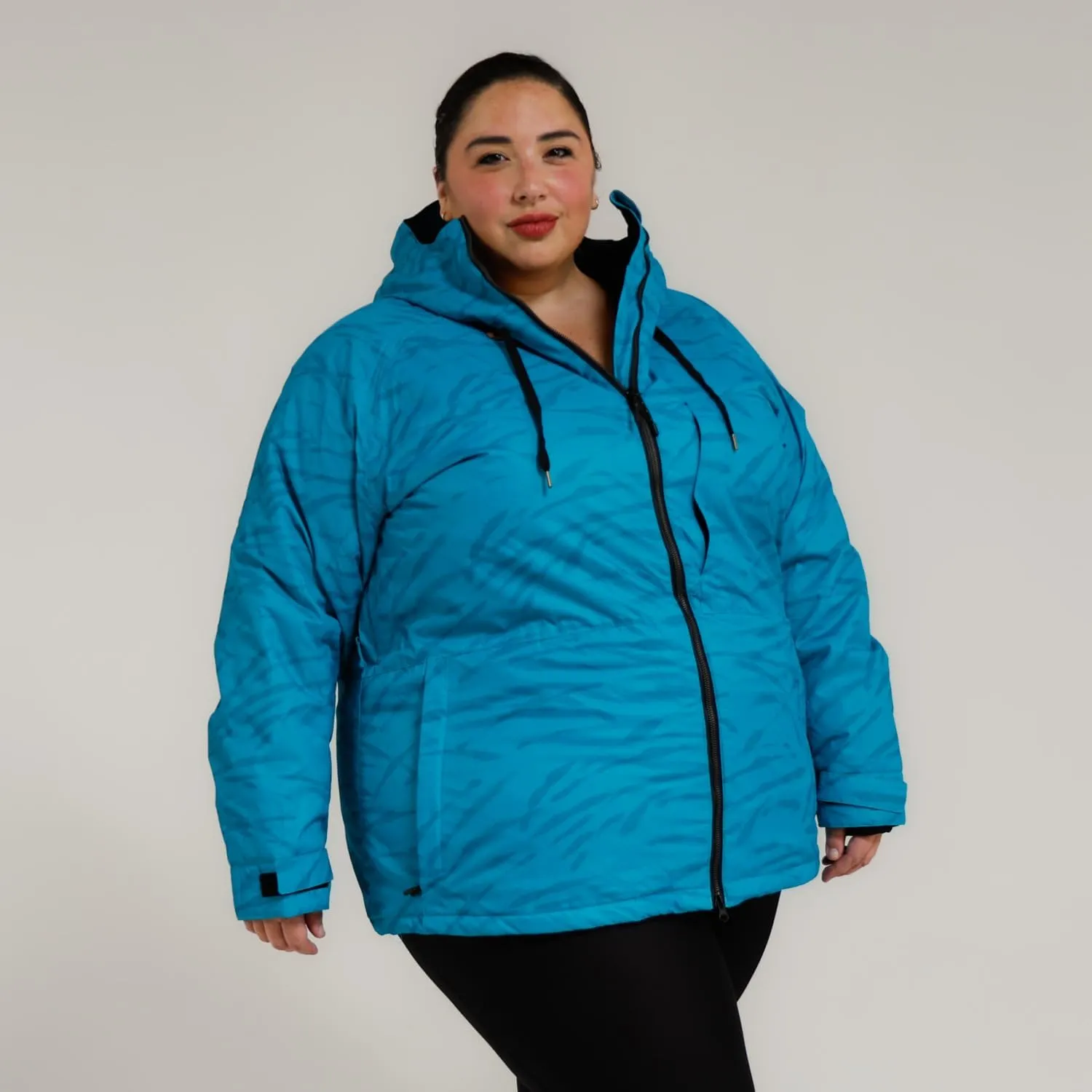 Womens Plus Size 1X-6X Trust Snowboarding Ski Coat Jacket