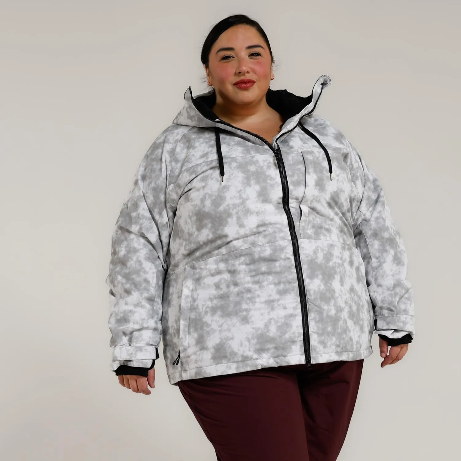 Womens Plus Size 1X-6X Trust Snowboarding Ski Coat Jacket