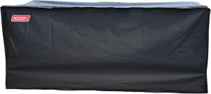 XL Storage Box cover with Straps and Handles, Waterproof Heavy Duty Outdoor Furniture Cover for Keter, Suncast, Lifetime Storage Box (Deck Box Cover, 63"(L)26"(D)28.3"(H)) Black