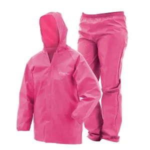 Youth Ultra Lite Rainsuit Pink